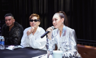 Hoa hậu Khánh Vân cá tính ngồi ghế giám khảo casting thời trang