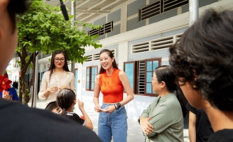 Hoa hậu Khánh Vân trở lại thăm ngôi nhà OBV, sửa chữa cơ sở hạ tầng cho các bé gái 