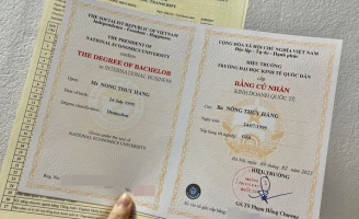 Hoa hậu Nông Thúy Hằng tốt nghiệp loại Giỏi trường Đại học Kinh tế Quốc dân