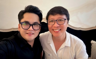 Hoàng Tuấn Minh được sự ủng hộ từ NTK Sĩ Hoàng cho dự án mới