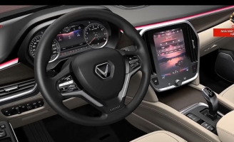 Ôtô Vinfast hé lộ hình ảnh nội thất?